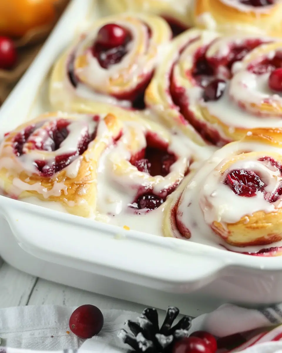 Cranberry Orange Sweet Rolls: The Best Treat for Cozy Mornings