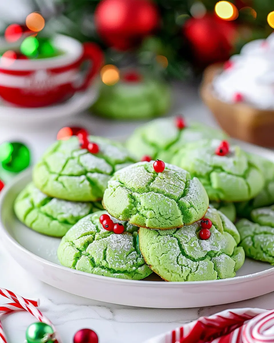 Grinch Cookies Recipe: The Best Festive Treat for Holiday Cheer