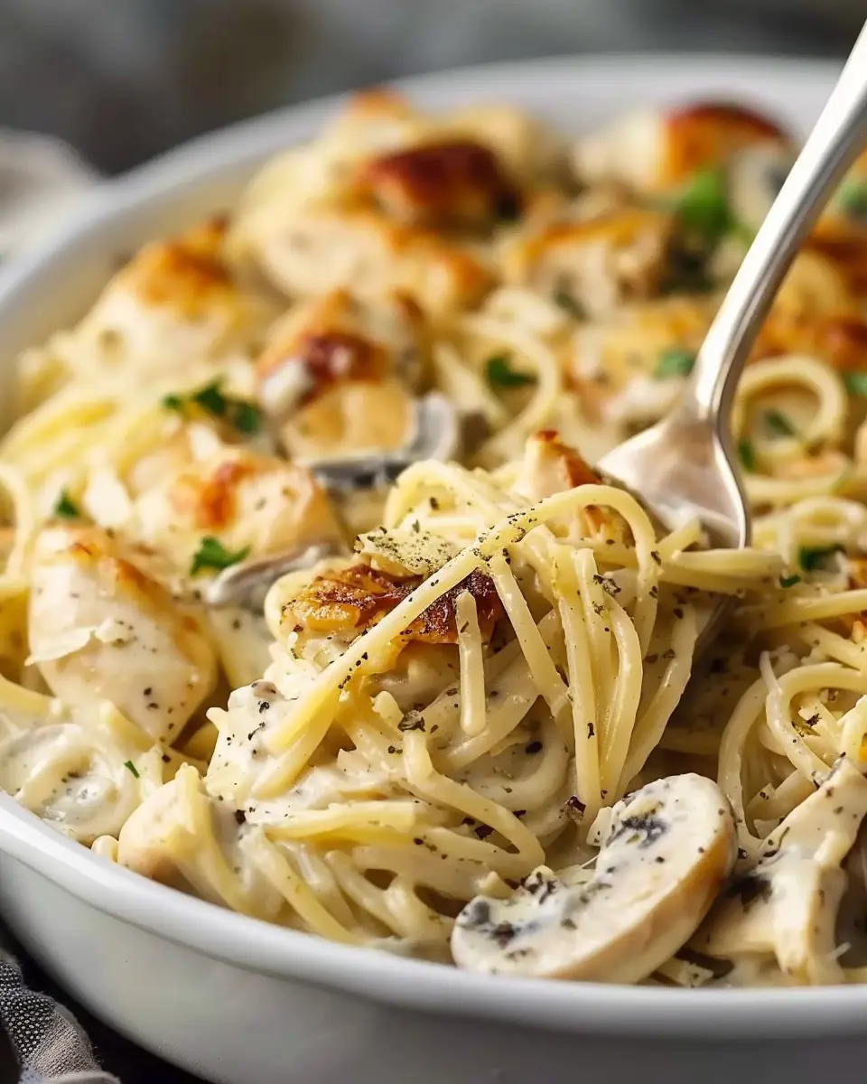 Chicken Tetrazzini Recipe: Indulgent Dish with Turkey Bacon Delight