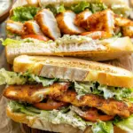 Chicken Caesar Sandwiches