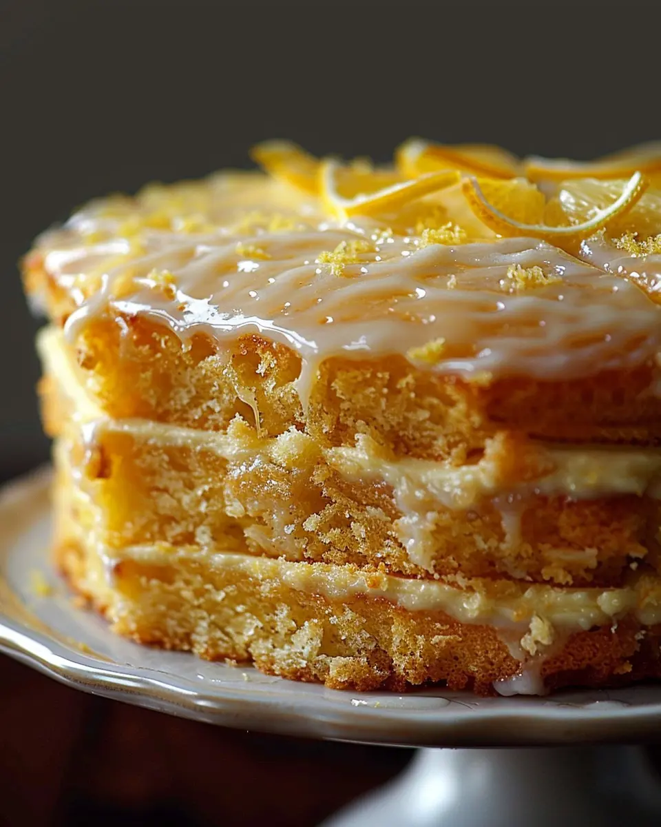 A Lemon Cake to Die For: Indulgent, Easy, and Homemade Delight