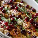 Honey Cranberry Chicken Bake with Ricotta Cheese
