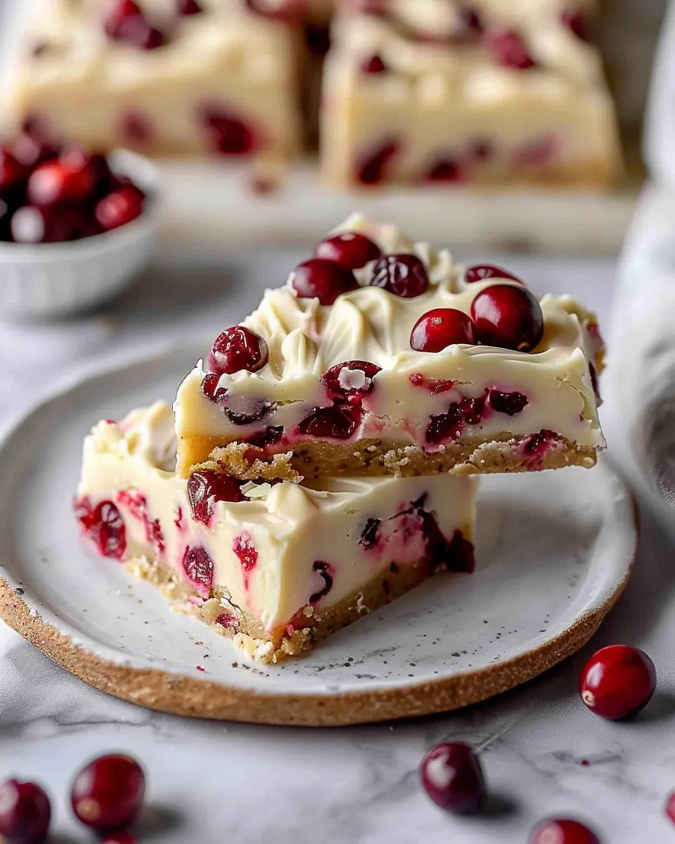 Starbucks Copycat Cranberry Bliss Bars: Indulge in Homemade Joy