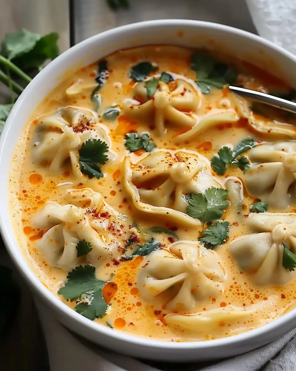 Easy Thai Coconut Curry Dumpling Soup: A Cozy Comfort Dish