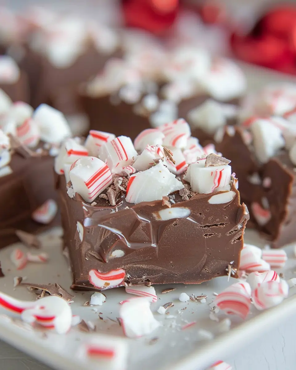 Hot Chocolate Peppermint Fudge: The Best Indulgent Treat