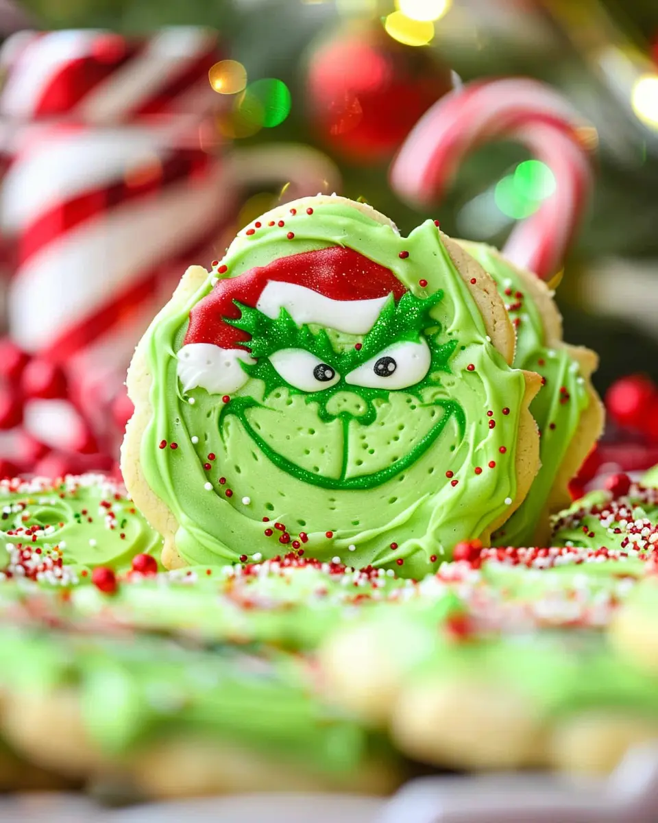 Grinch Crumbl Christmas Sugar Cookies: The Best Festive Treats