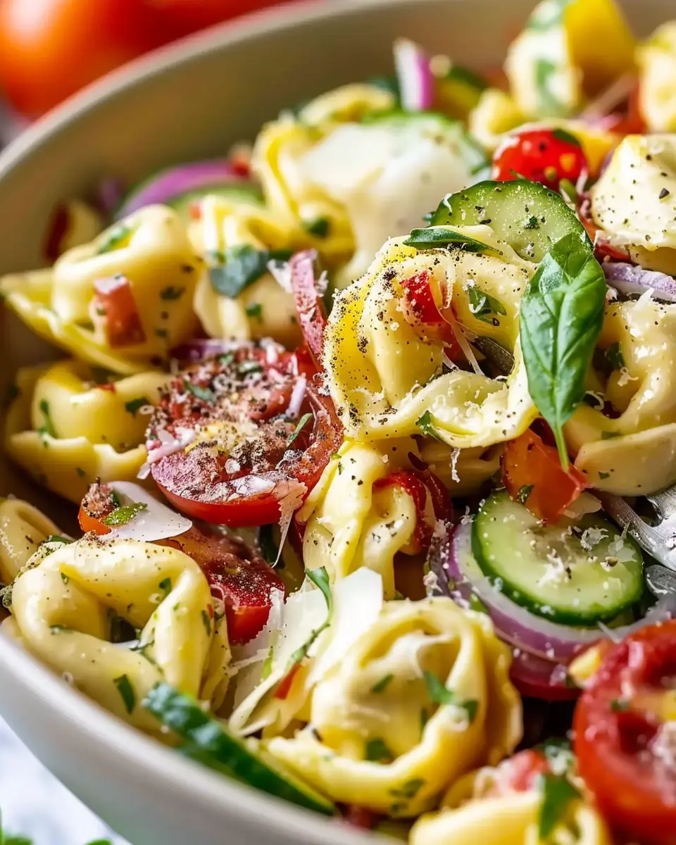 Fresh Grinder Tortellini Salad: A Delightful Twist on Tradition