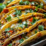 Oven-Baked Cheesy Tacos