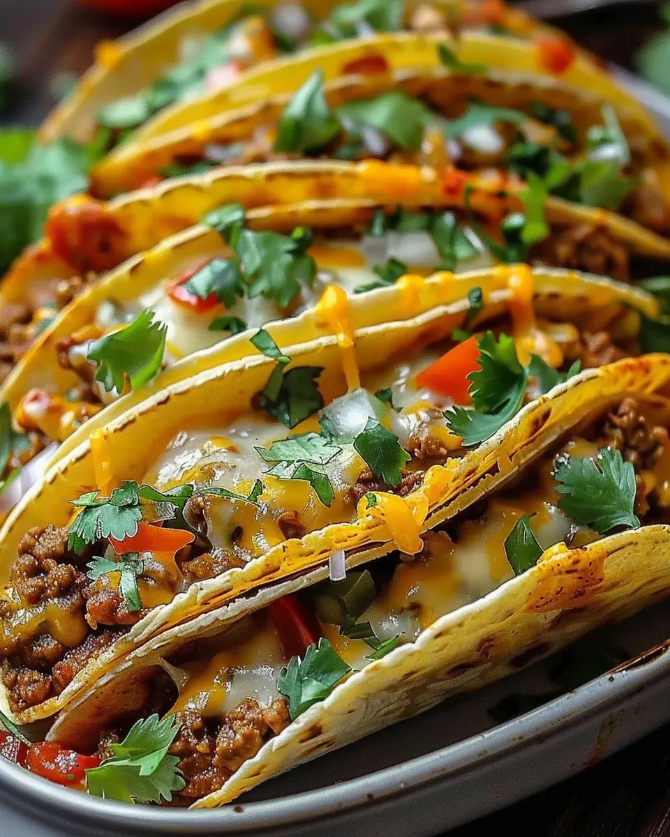 Oven-Baked Cheesy Tacos: The Best Homemade Comfort Dish