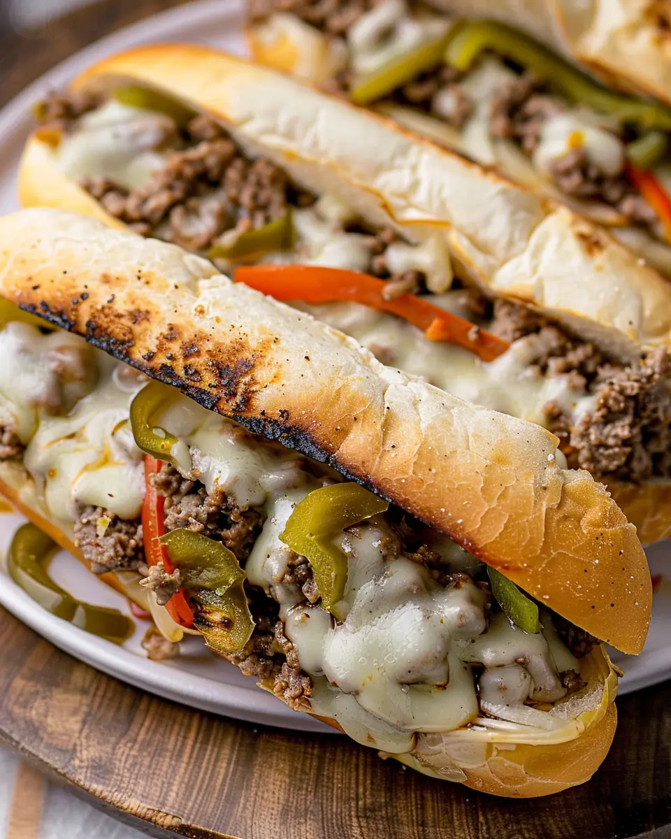 30-Minute Ground Beef Philly Cheesesteak: Easy and Delicious Dinner