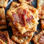 Savory Christmas Bacon Crackers