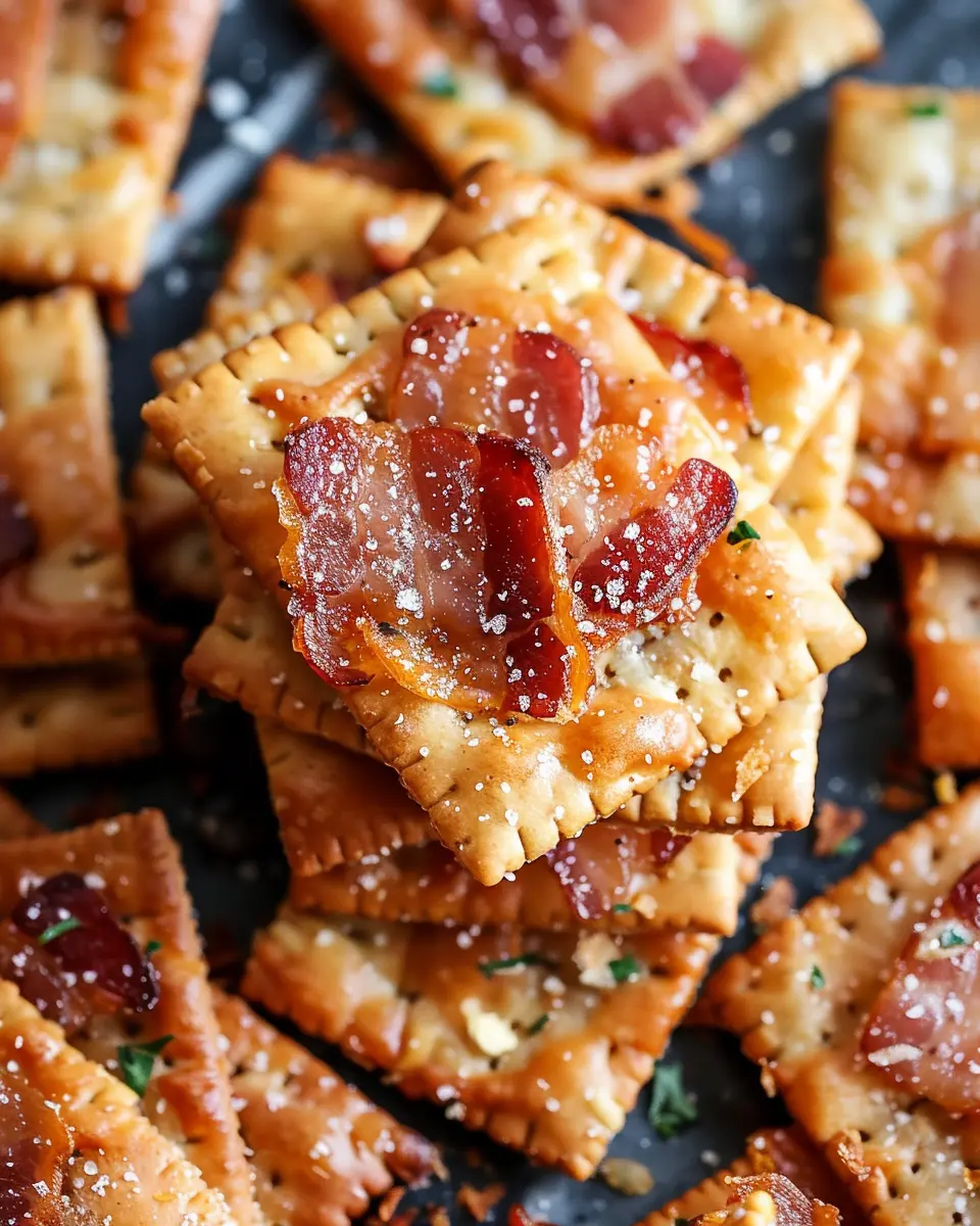 Savory Christmas Turkey Bacon Crackers: Deliciously Easy Treats