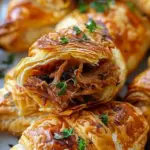 Pulled Pork Pastry Puffs