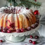 Cranberry Orange Bundt Cake