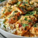 Smothered Chicken and Rice Recipe