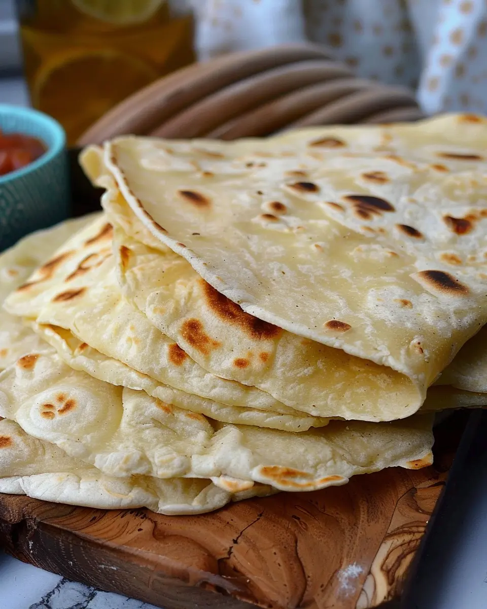 4 Ingredient Easy Sourdough Discard Tortillas for Effortless Meals