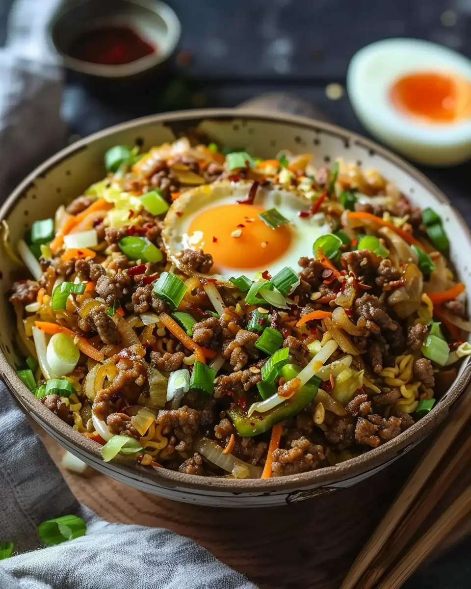 Egg Roll in a Bowl: Easy Weeknight Dinner with Turkey Bacon