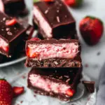 Chocolate Covered Strawberry Bars
