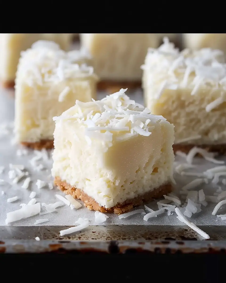 Coconut Rum Snow Squares: Indulgent Bliss for Sweet Lovers