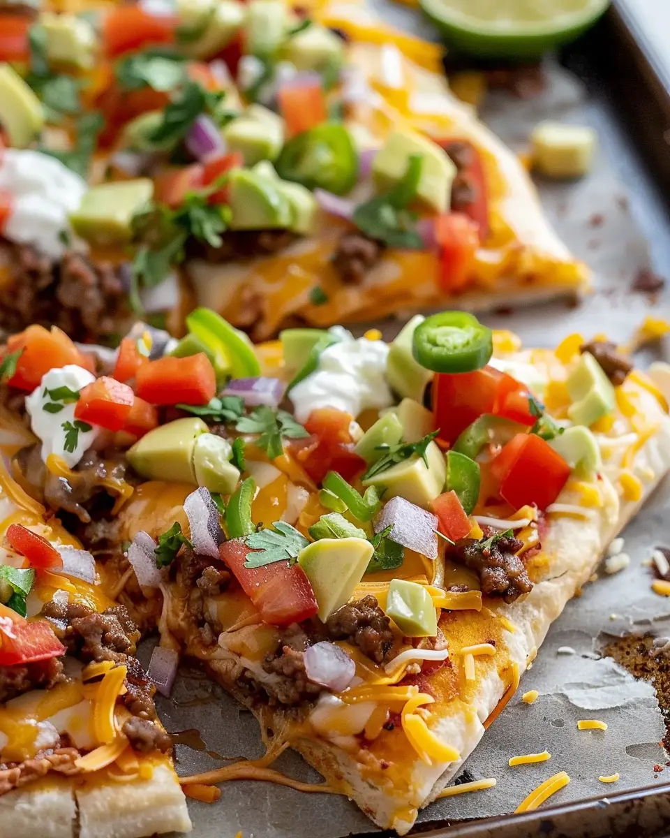 Easy Crescent Roll Taco Pizza: A Delightfully Quick Family Meal