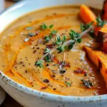 Savory Italian Sweet Potato Soup