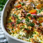 Dump-and-Bake Chicken Tzatziki Casserole
