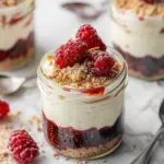 Healthier No-Bake Cheesecake in a Jar