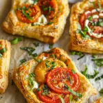 Tomato Tartlets with Puff Pastry