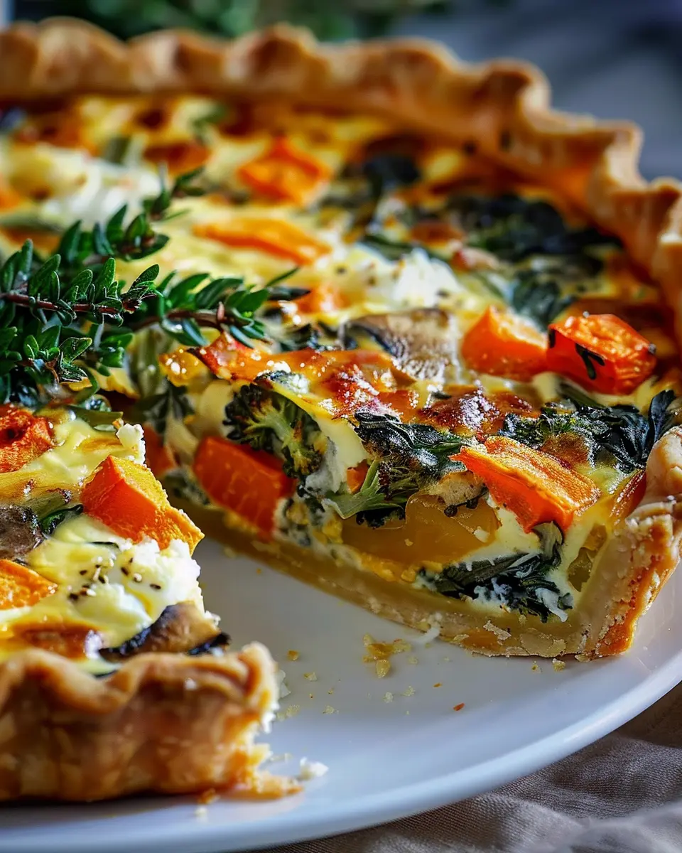 Winter Vegetable Quiche: Easy &amp; Nutritious Twist for Home Chefs