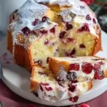 Cranberry Cream Cheese Pound Cake