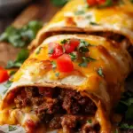 Beef and Cheese Chimichangas