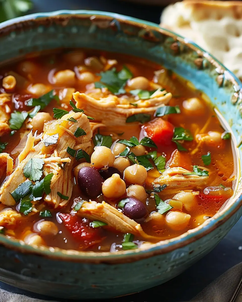 Slow-Cooker Chicken &amp; Chickpea Soup: The Easy Comfort Recipe