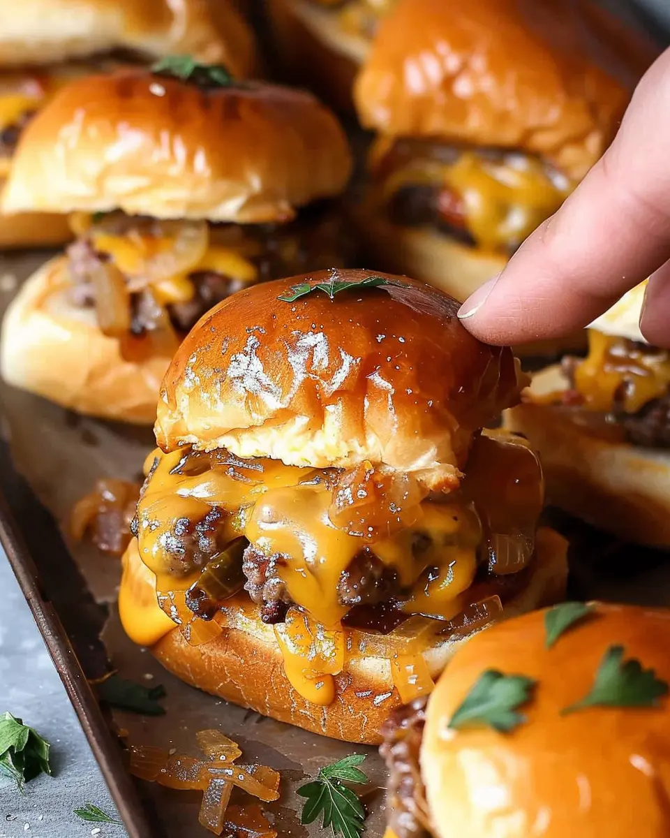 Cheeseburger Sliders: Juicy Turkey Bacon Delights for Everyone
