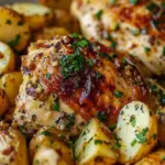 Garlic Parmesan Chicken and Potatoes