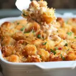 Cracked Out Chicken Tater Tot Casserole