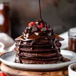 Easy Chocolate Pancakes