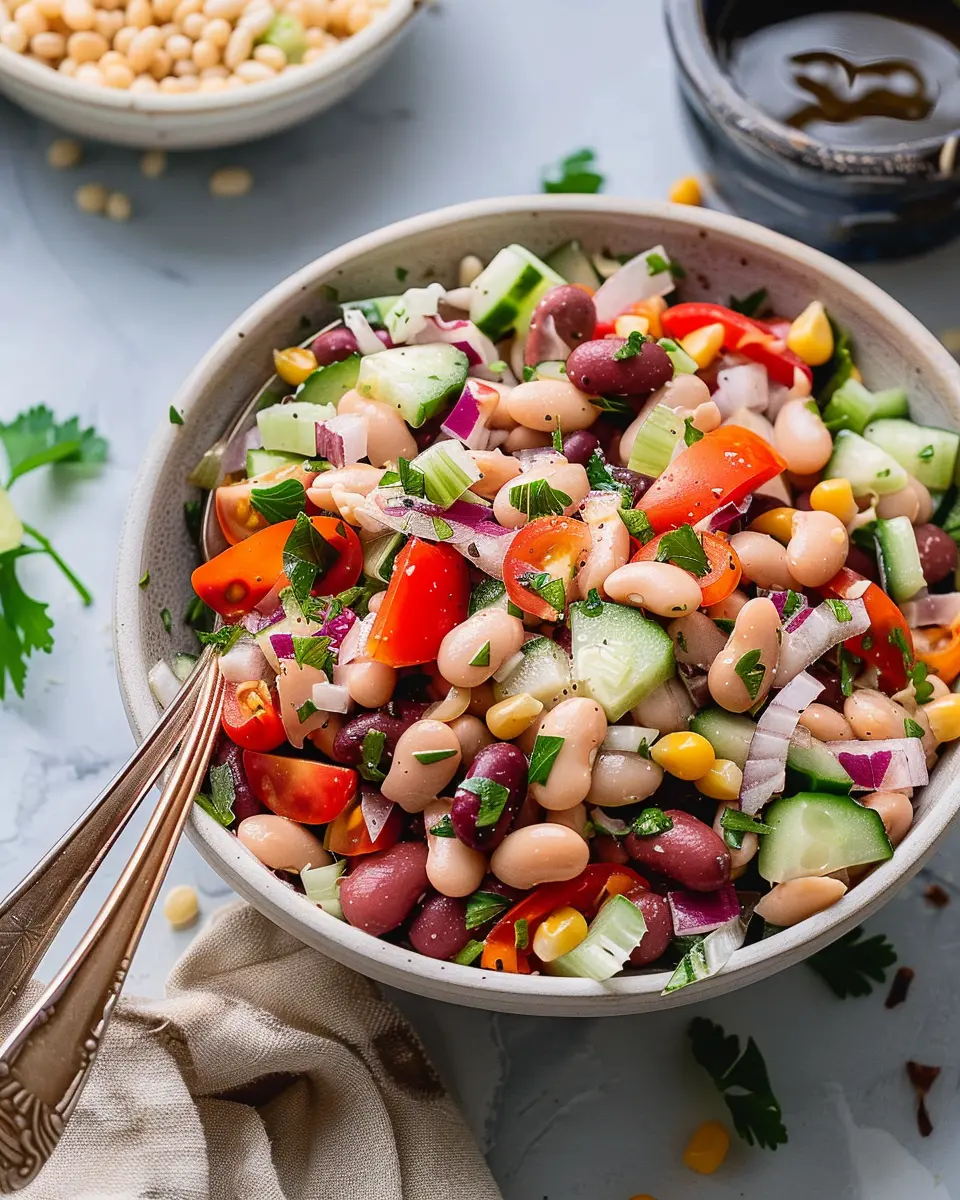 Italian Grinder Bean Salad: A Fresh & Easy Twist for Foodies