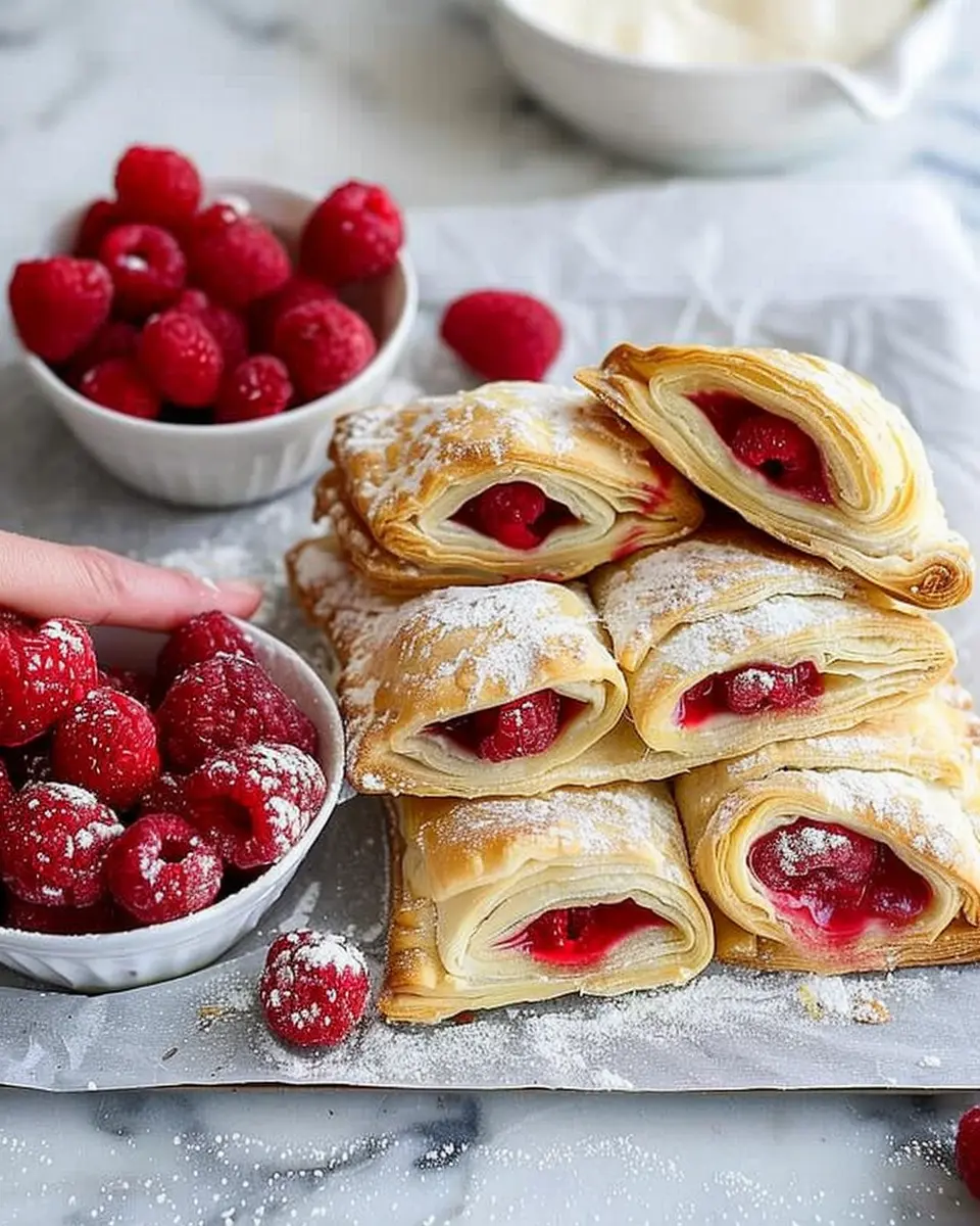 Easy Raspberry Danish with Puff Pastry: A Deliciously Indulgent Treat