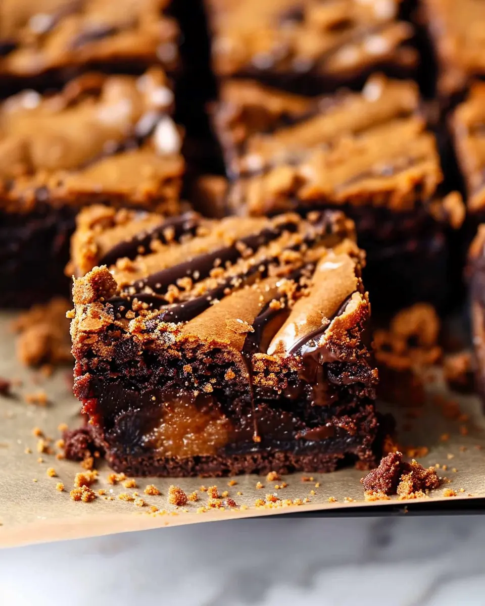 Biscoff brownies: Indulgent Treats for Chocolate Lovers